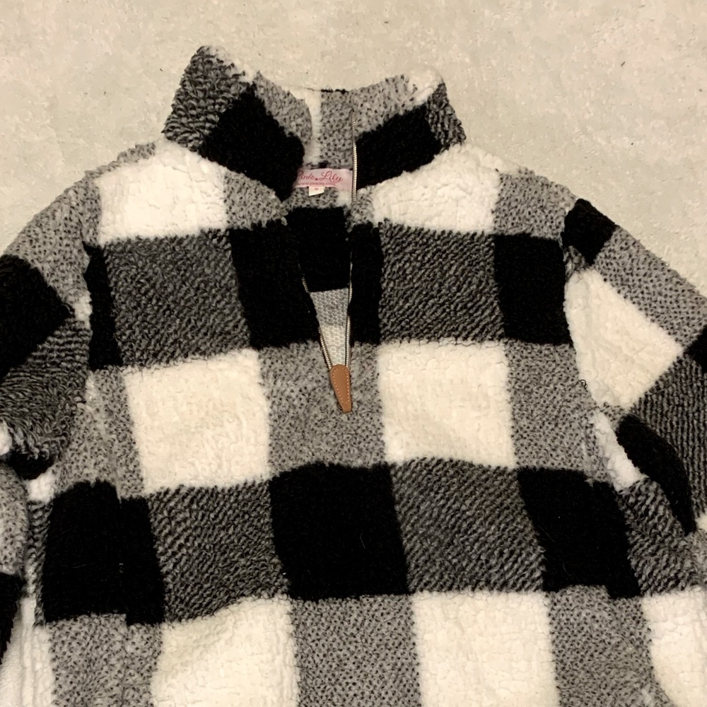 Pink Lily Sherpa Pullover